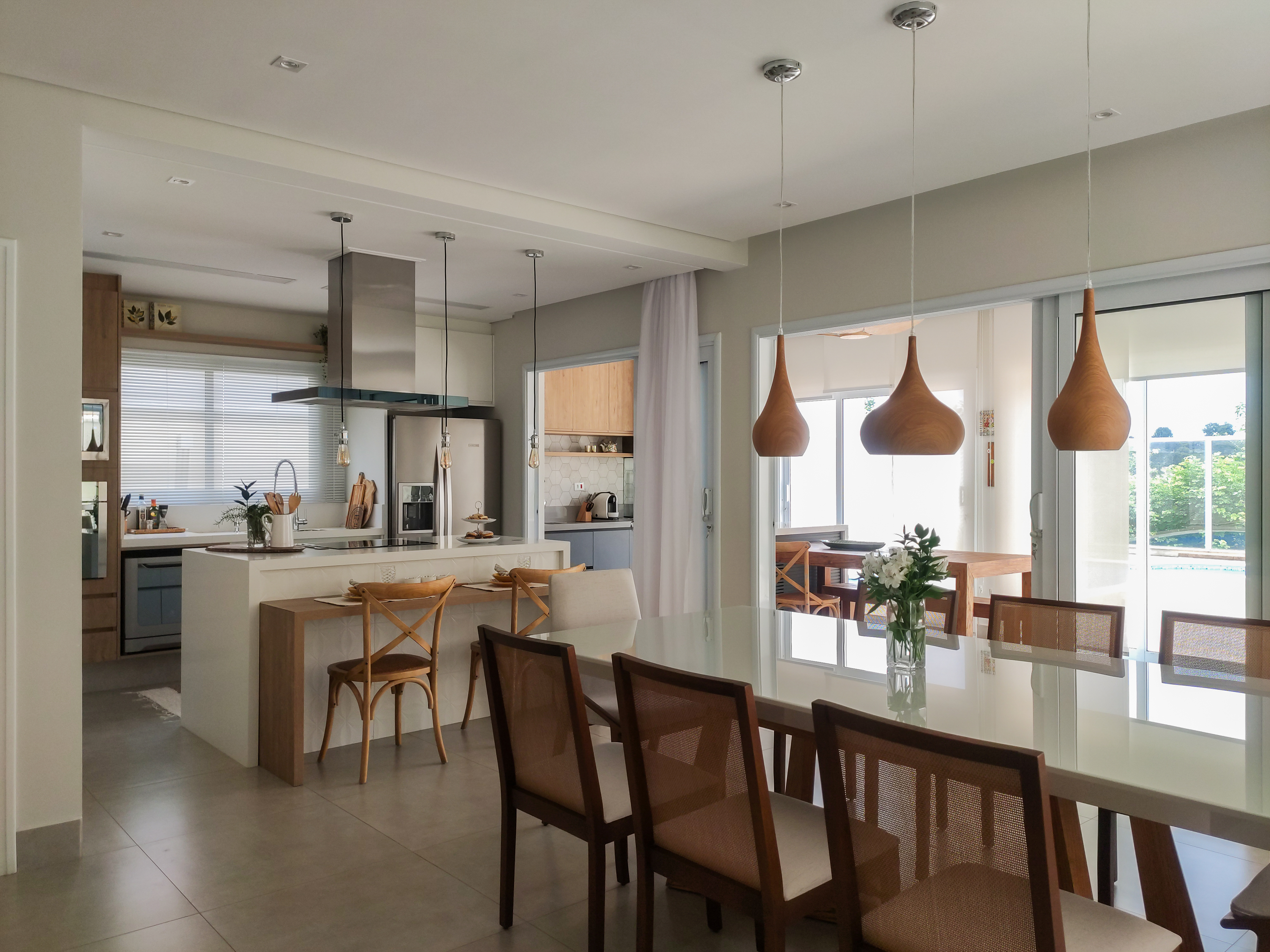 Cozinha projetada por KAI Arquitetura